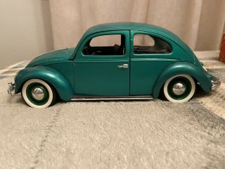 Vintage Solido 1949 Volkswagen Bettle Diecast Toy Car 1/17 Scale Made In France