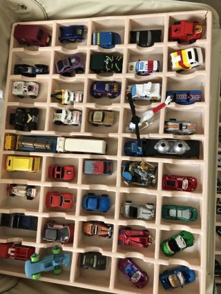 89 Micro Machines Road Champs Hot Wheels Plus Carrying Case.  Semi,  military 3