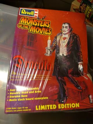 Revell Monsters Of The Movies Dracula Limited Edition Plastic Model Kit