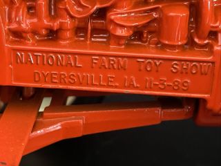 ALLIS CHALMERS D - 19 SPECIAL EDITION by ERTL Toy Show Dyersville Iowa 3