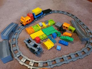 Lego Duplo Motorized Train Replacements Tracks,  Engine,  Train Cars,  Bridge.