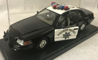 Le Classic Metal 1:24 Scale Police Interceptor California Highway Patrol