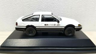 1/72 Real - X Initial D Toyota Sprinter Trueno Ae86 Diecast Car Model