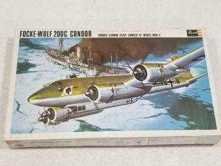 Revell Focke - Wulf 200c Condor 1/72 Model Airplane Kit H - 204 Unbuilt