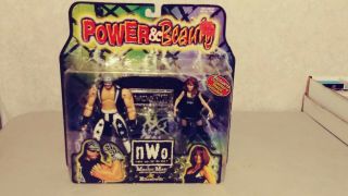 1999 Wcw/nwo Power & Beauty: Macho Man & Elizabeth (fishnets) Toybiz