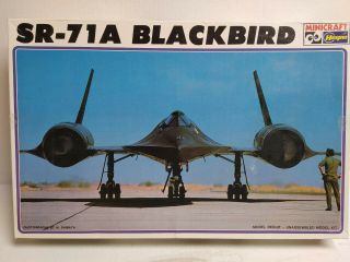 Minicraft/hasegawa 1/72 Lockheed Sr - 71a Blackbird Started