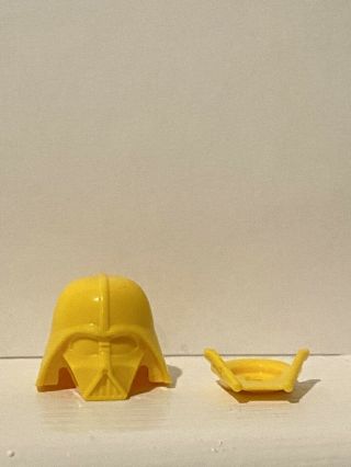 Lego Prototype Yellow Darth Vader Type 2 Helmet Authentic 19916