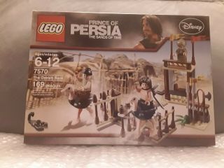 Lego Prince Of Persia 7570 The Ostrich Race.  And.  Disney Dastan