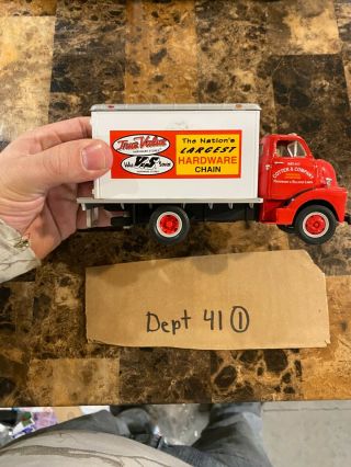 Gmc 1952 Dry Goods Van First Gear 19 - 1196 True Value Cotter & Company 1:34 Scale