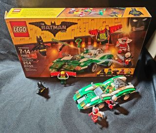 Lego The Riddler Riddle Racer 70903 Lego Batman Movie Complete With Book - Retired