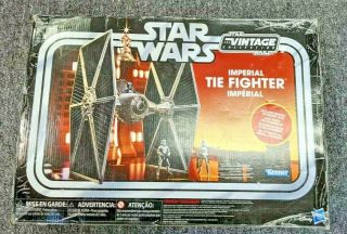 Hasbro Star Wars Vintage Kenner Imperial Tie Fighter Vehicle E2826 Open Box 3