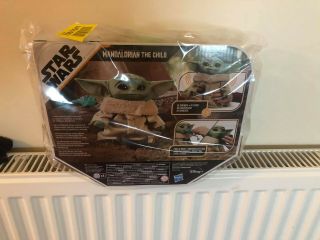 Star Wars The Child Talking Plush Toy With Sound Mandalorian Baby Yoda