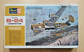 48 - 203 Revell 1/72 Scale Convair B - 24 Liberator Plastic Model Parts Kit