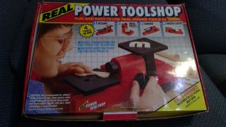 Tonka Real Power Toolshop By Hasboro W/ Jigsaw,  Drill Press,  Sander,  And Wood La