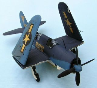 Curtiss Sb2c - 3 Helldiver,  Us Navy,  1944,  Scale 1/72,  Hand - Made Plastic Model