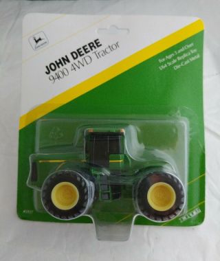 Ertl John Deere 9400 4wd Tractor W/triples 1:64 Scale Diecast.  5397