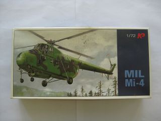 1|72 Model Helicopter Mil Mi - 4 Kp (kovozavody Prostejov) D11 - 3190