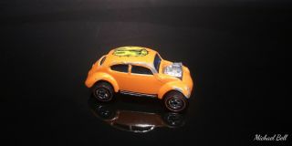 1/64 Hot Wheels Redline 1967 Custom Volkswagen Beetle Vw Bug Orange Hong Kong