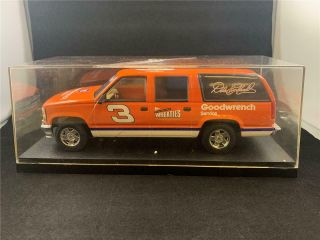 ACTION 1/24 SCALE DIE - CAST DALE EARNHARDT WHEATIES GOODWRENCH CHEVROLET SUBURBAN 3