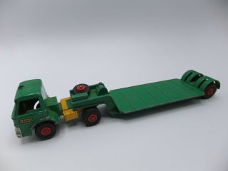 Matchbox King Size K - 17 Ford Tractor Dyson Low Loader Green 1969 Laing England
