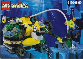 Lego Aquazone Hydronauts Crystal Detector (6150)