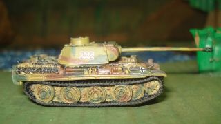 Can Do Panther G Tank 1/144 Dragon Pzrgt 24 Aachen November 1944 Mid Prod