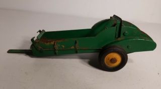 Vintage John Deere Usa 1/16 Scale Farm Tractor Manure Spreader Implement