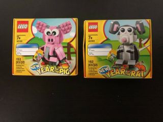 Lego Year Of The Pig & Year Of The Rat