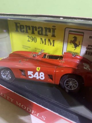 1:43rd Scale Die - Cast Best 1956 Ferrari 290MM 9070/2,  DS - GB 3