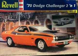 1970 70 Dodge Challenger T/a Revell 1/25 Niob R/t 340 Six Pack 2 