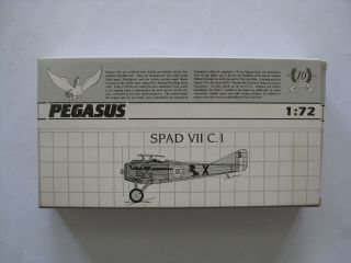 1|72 Model Plane Spad Vii C.  1 Pegasus D12 - 1946
