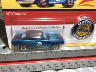 1967 Hotwheels Custom Camaro Redline 2017 Blisterpack