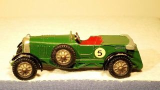 Lesney Matchbox Models Of Yesteryear Y5 - 1 Bentley,  Gray Roof,  C.  1956