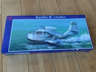 Glencoe Models Republic Rc.  3 Seabee 1/48 Scale Plastic Model Kit