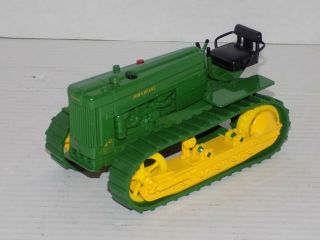 Cool Ertl John Deere 1/16 Scale Farm Tractor Model 40 W/ Tracks Toy
