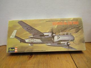 Revell Aircraft Model Heinkel He 219 Owl 1/72 Scale 1966