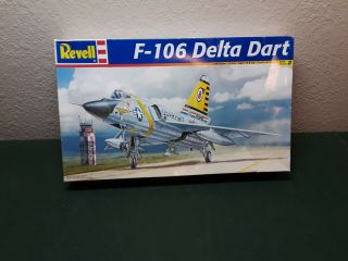 Revell 85 - 5847 F - 106 Delta Dart Fighter Plane Model Kit Scale 1/48,  Pre - Owned