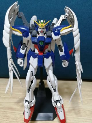 Gundam Bandai Mg 1/100 Xxxg - 00w0 Wing Gundam Zero Gunpla Assembled