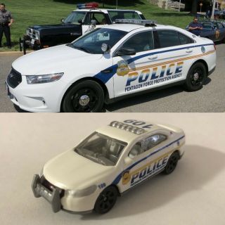 Matchbox Ford Police Interceptor Taurus Pentagon Police Car