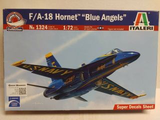Italeri 1/72 Mcdonnell Douglas F/a - 18 Hornet Usn Blue Angels