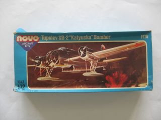 1|72 Model Plane Tupolev Sb - 2 Katyuska Bomber Novo D12 - 2996