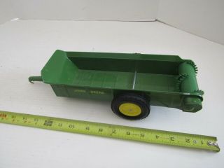 Farm Toy Tractor Pull Behind Attachment Ertl John Deere Manure Spreader ^^^