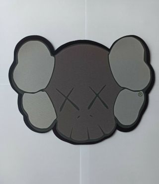 Rare Fake Kaws Mousepad Medicom Toy Grey Companion