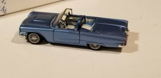Franklin 1958 Ford Thunderbird Blue 1/43 Scale Die Cast