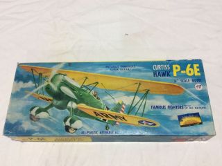 From Aurora & 1956 - The Curtis Hawk P - 6e In 1/48 Scale - Look