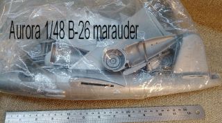 Parts For Aurora B - 26d Martin Marauder 1:48 Scale Model Kit 371