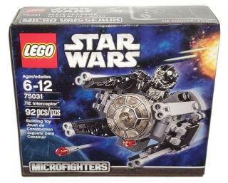 Lego Star Wars Microfighter Set 75031 Tie Interceptor & Fighter Pilot Minifigure