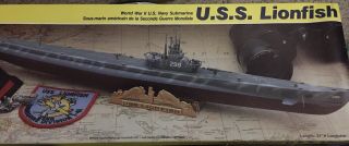 Revell U.  S.  S.  Lionfish Submarine Wwii 1:180 Scale Model Kit