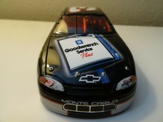 1999 Dale Earnhardt Sr 3 Goodwrench Service Plus / Sign Stock Car 1/24 Action