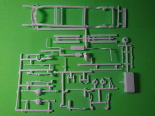 77 1977 Ford Delivery Van Coca - Cola Coke 1/25 Frame Chassis Axle Rear End Truck
